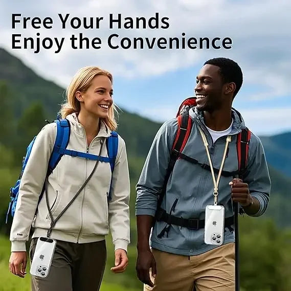 Universal Adjustable Mobile Phone Lanyard Short Wrist Strap with Self-locking Anti-drop Design Durable Polyester Phone Strap