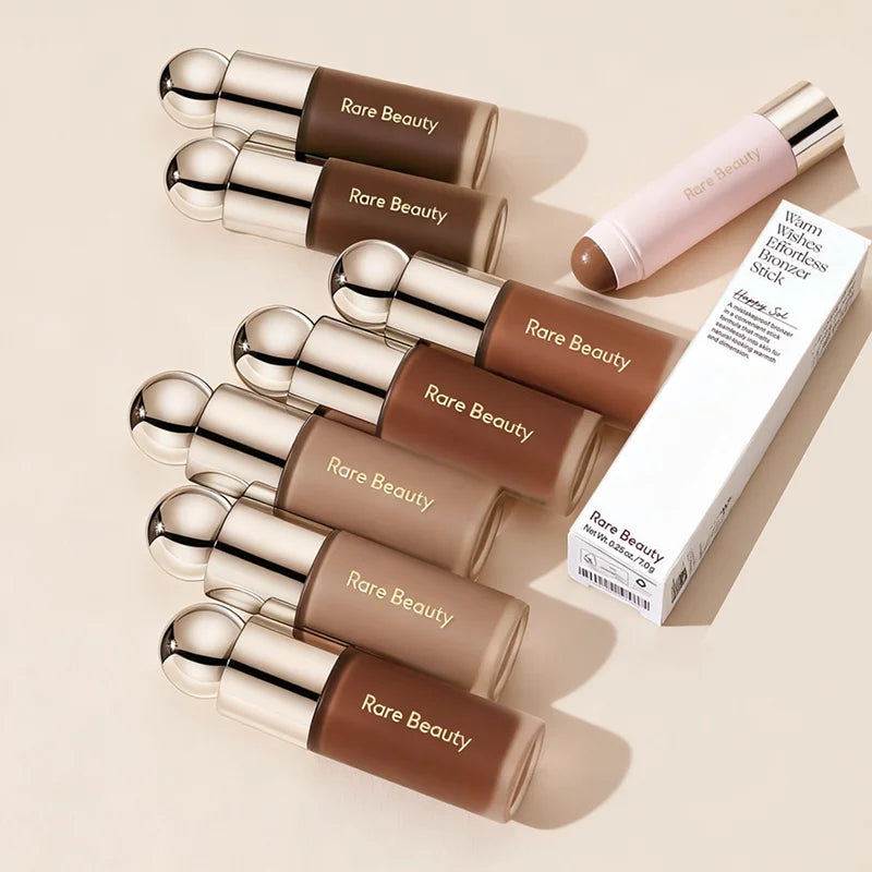 Rare Beauty Liquid Bronzer Shade Smooth Highlight Mirror Lasting Natural Nose Shadow Waterproof Brighten 3D Face Contour Makeup