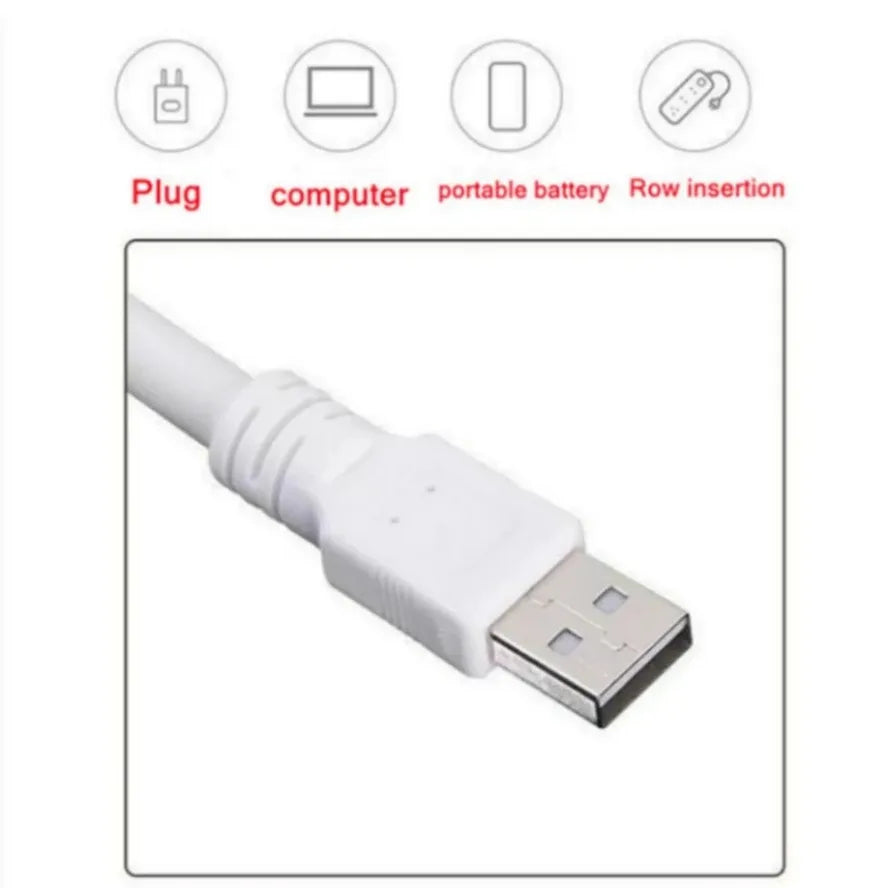 18LED USB Table Lights Night Light Dormitory Bedside Book Lamp Eye Protection Student Study Reading Portable Direct Plug