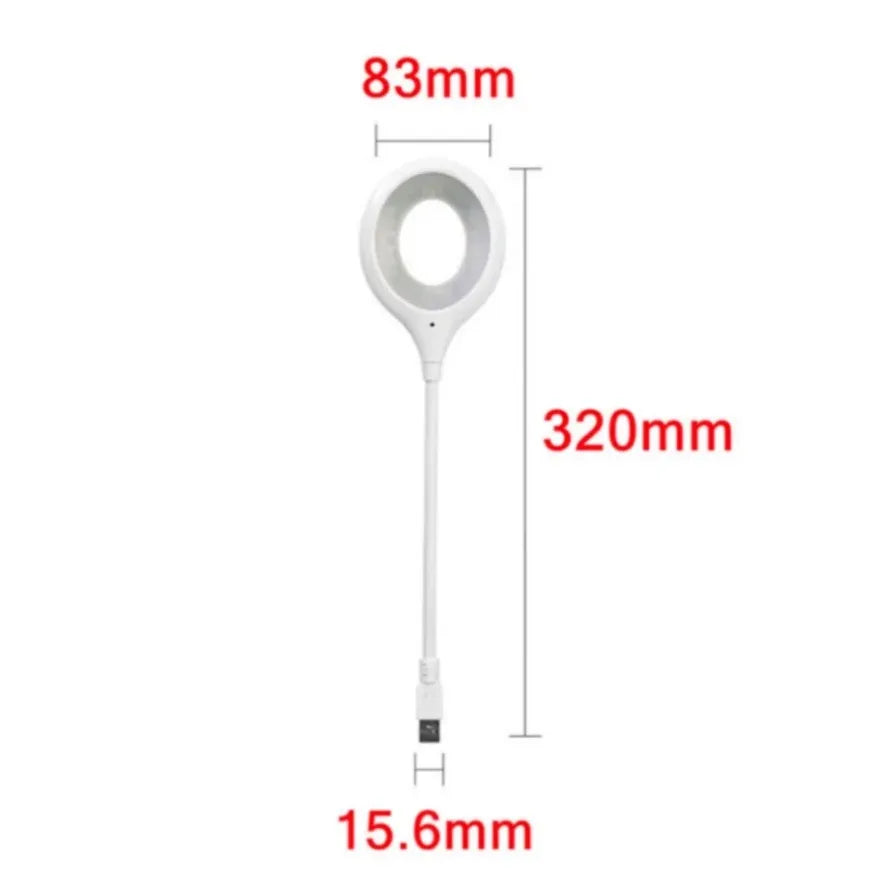 18LED USB Table Lights Night Light Dormitory Bedside Book Lamp Eye Protection Student Study Reading Portable Direct Plug