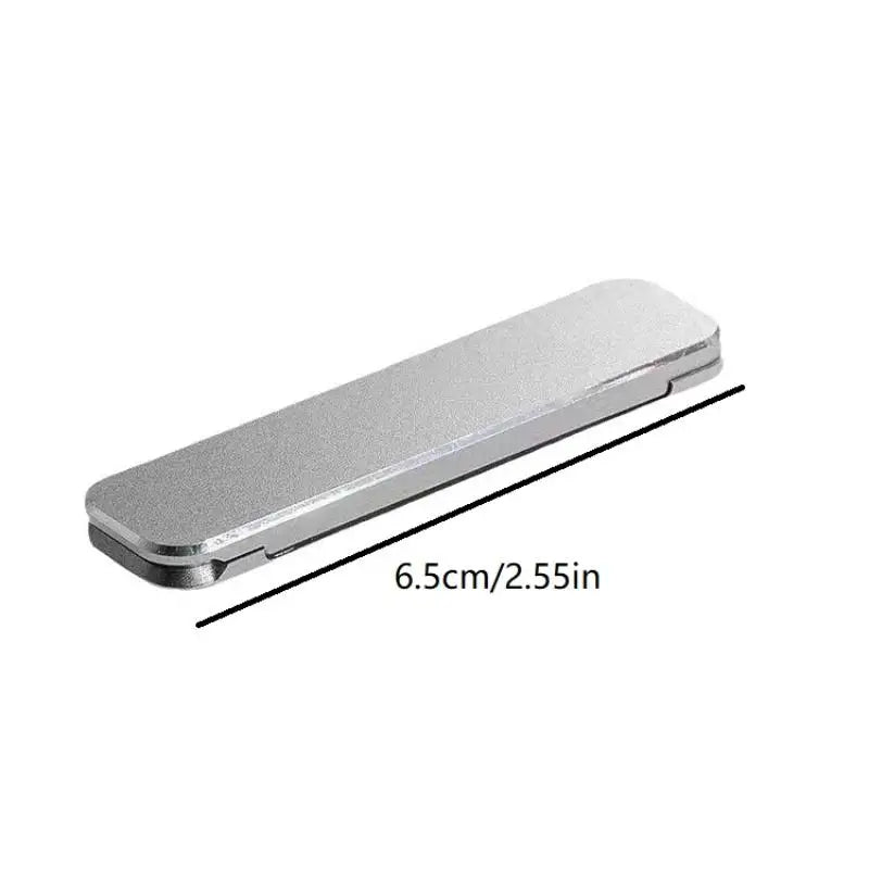 1/3PCS Mini Invisible Foldable Mobile Phone Stand Aluminum Alloy Desktop Mount Material Holder Adjustable Angle For Cellphone